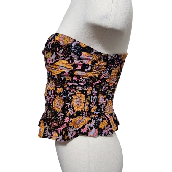 FREE PEOPLE ONE MORE TIME TUBE TOP-TWILIGHT COMBO SIZE S - Picture 8 of 12